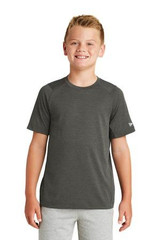 Embroidered New Era Youth Series Performance Crew Tee. YNEA200