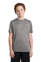 Embroidered Sport-Tek Youth Heather Contender Tee. YST360