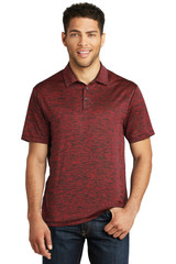Embroidered Sport-Tek PosiCharge Electric Heather Polo. ST590