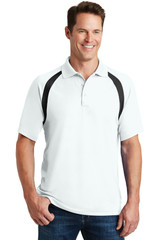Embroidered Sport-Tek Dry Zone Colorblock Raglan Polo. T476