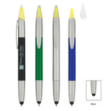Custom 3-In-1 Pen With Highlighter and Stylus 992