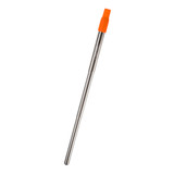Custom Hurley Collapsible Stainless Steel Straw In Travel Case 5228