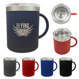 Custom 12 Oz. Davenport Stainless Steel Mug 50108