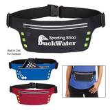 Custom Running Belt With Safety Strip And Lights 4206