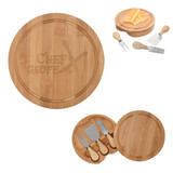 Custom 3-Piece Bamboo Cheese Server Kit 2276