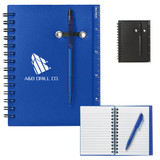 Custom Spiral Notebook & Pen 6985