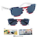 Custom Patriotic Malibu Sunglasses 6214