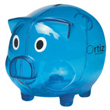 Custom Plastic Piggy Bank 4062