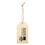 Custom Wood Ornament - Gift Tag 1930
