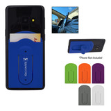 Custom Silicone Vent Phone Wallet With Stand 25200