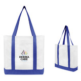 Custom Non-Woven Tote Bag With Trim Colors 3034