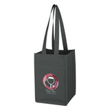 Custom Non-Woven 4 Bottle Wine Tote Bag 3324