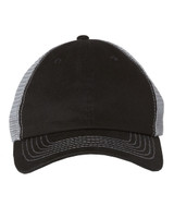 Custom Embroidered Contrast-Stitch Mesh-Back Cap - 3100