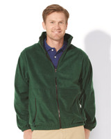 Embroidered Fleece Full-Zip Jacket - 3061