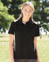 Embroidered Women's Two-Tone Premier Polo - 5013