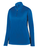 Custom Women's Wicking Fleece Quarter-Zip Pullover - 5509