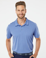 Embroidered Heathered Polo - A240