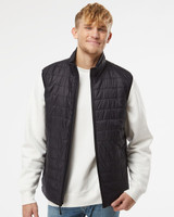 Embroidered Puffer Vest - EXP120PFV