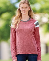 Custom Women's Long Sleeve Fanatic T-Shirt - 3012