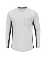 Custom Long Sleeve FR Two-Tone Base Layer with Concealed Chest Pocket - EXCEL FR - MPS8