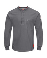 Custom iQ Series® Plus Long Sleeve Henley - QT40