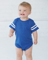 Custom Infant Football Fine Jersey Bodysuit - 4437