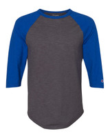 Custom Premium Fashion Raglan Three-Quarter Sleeve Baseball T-Shirt - CP75