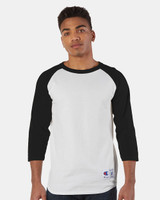 Custom Three-Quarter Raglan Sleeve Baseball T-Shirt - T137