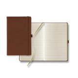 Custom Calf Leather Ivory Mid Size Lined Page Q24AH