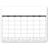 Custom Memo Board Calendar w/ Mag LM09
