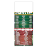 Custom Football Schedule Magnet SCH19