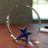 Custom Circle Star Award IC7082