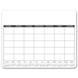 Custom Memo Board Calendar w/ Rem Adh LM09Z