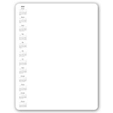 Magnets-Paper Products/White