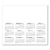 Custom Calendar Sq Crnr Magnet 3-13/32 x 3-29/32 MC01