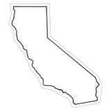 Custom California State Magnet MSCA
