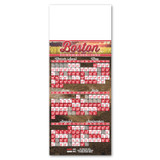 Custom Baseball Schedule Magnet SCH22