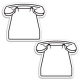 Custom Double Sided Phone Magnet TW05