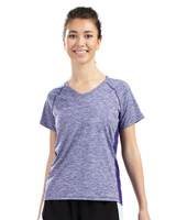 Custom Women's Electrify CoolCore® V-Neck T-Shirt - 222771