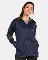 Custom Storm Dfend™ Women's Sof-Stretch Hooded Full-Zip Jacket - 229737