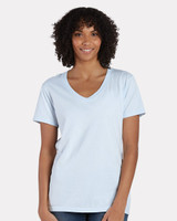 Custom Garment-Dyed Women's V-Neck T-Shirt - GDH125