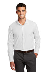 Embroidered Port Authority City Stretch Shirt W680