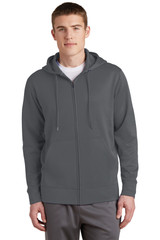 Custom Sport-Tek Sport-Wick Fleece Full-Zip Hooded Jacket. ST238