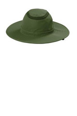Embroidered Port Authority Outdoor Ventilated Wide Brim Hat C947