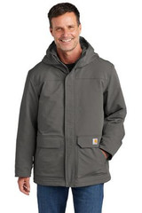 Embroidered Carhartt Super Dux Insulated Hooded Coat CT105533