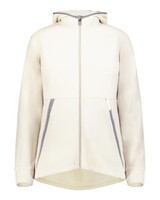 Custom Eco Revive™ Women's Polar Fleece Hooded Full-Zip Jacket - 6860