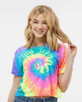 Custom Women's Tie-Dyed Crop T-Shirt - 1050