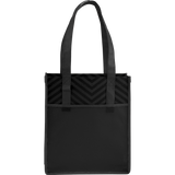 Custom Printed Chevron Non-Woven Shopper Tote