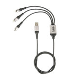 Custom 6-in-1 3 Ft. Multifast Charging Cable 25604