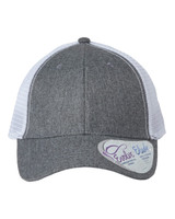 Custom Embroidered Women's Modern Trucker Cap - CHARLIE